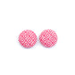Pattern Studs - Pink Diamonds