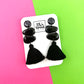 Little Black Dress - Stacked Tassels