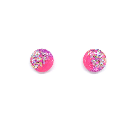 Pink Bubblegum - Small Studs