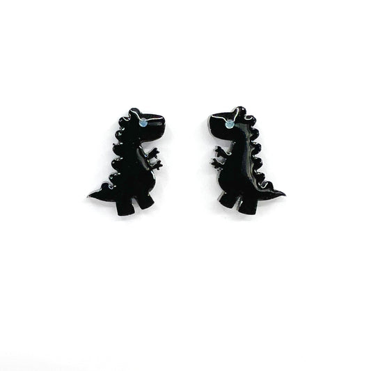 Little Black Dress- Dinosaur Studs